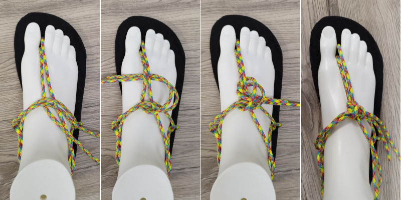 パラコード一本で繋がっています